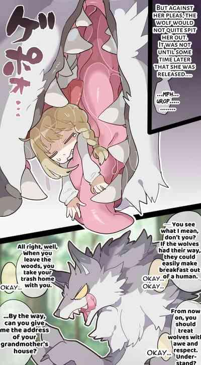 The Wolf VORE Little Red Riding Hood 6