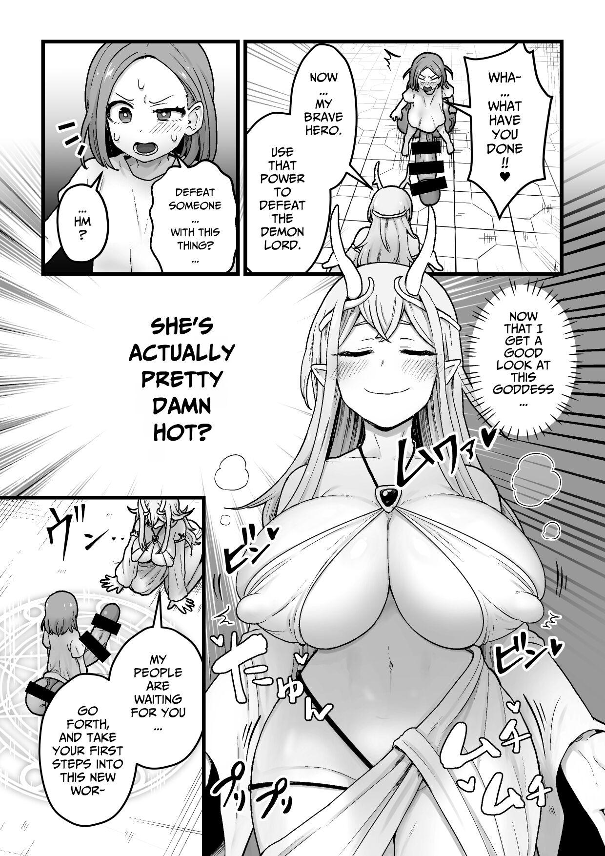 [kitsunekopandanuki (pandanuki)] Yokkyuu Fuman Damegami [Futanari Chinpo Sword] o Sazukemasu [Digital] [English] [Pure Pazaak] 7