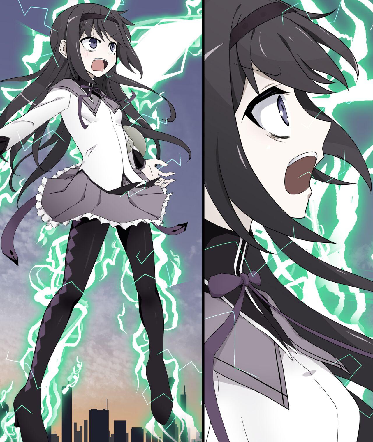 Homu Homu forced to untransform by electric shock + Textless + Bonus 8