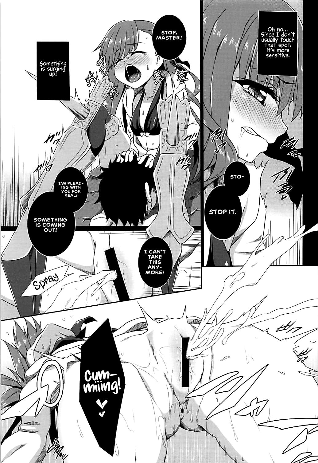 Culos Hitotsubu no Aquamarine - Fate grand order Fingers - Page 8