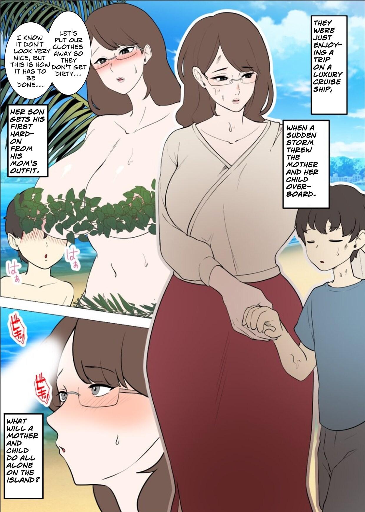 Mama to Musuko ga Mujintou de Love Love Sex suru Hanashi |  A Story of a Mom and Her Son's Lovemaking on a Uninhabited Island 1