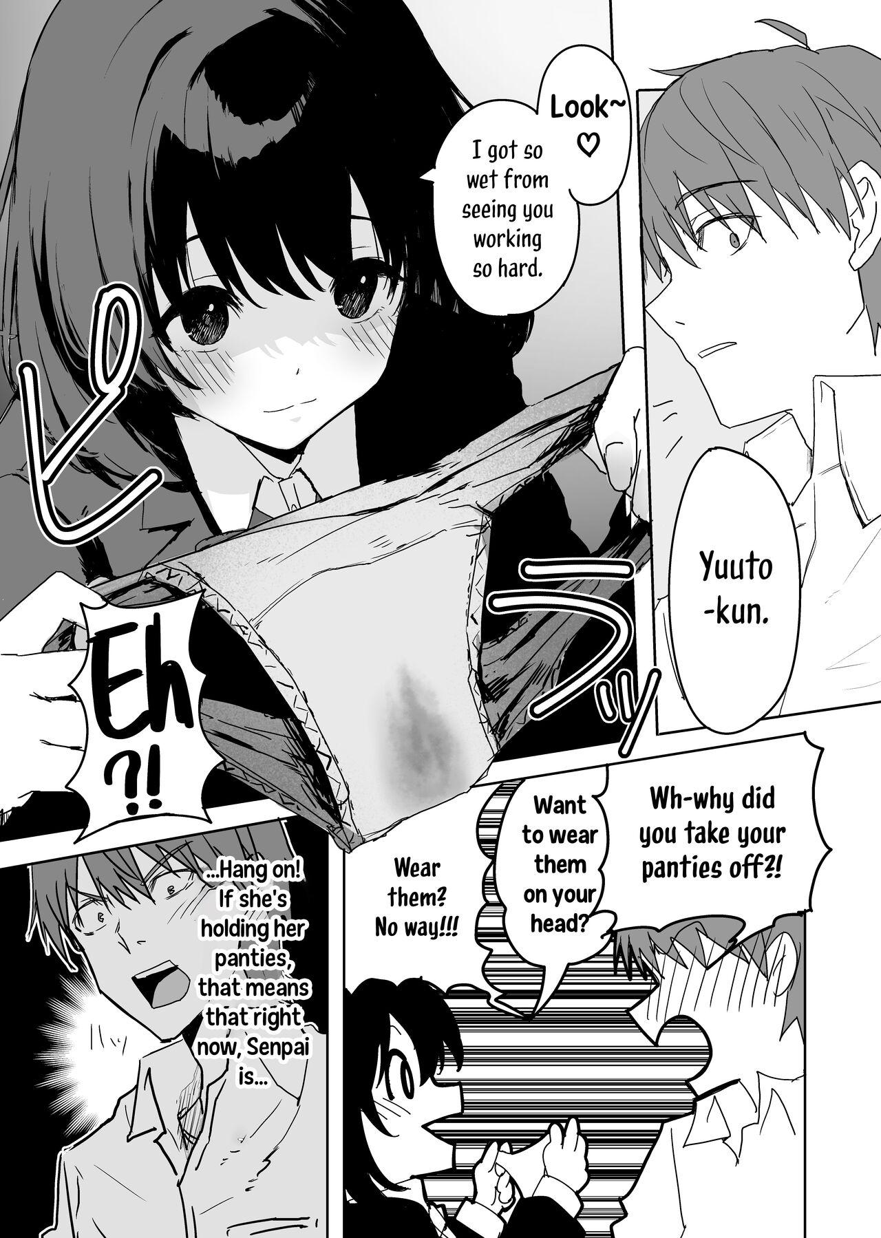 Gay Natural Sakuraba Senpai wa Misetagari | Sakuraba-Senpai Likes to Expose Herself to Me - Original Tgirls - Page 4