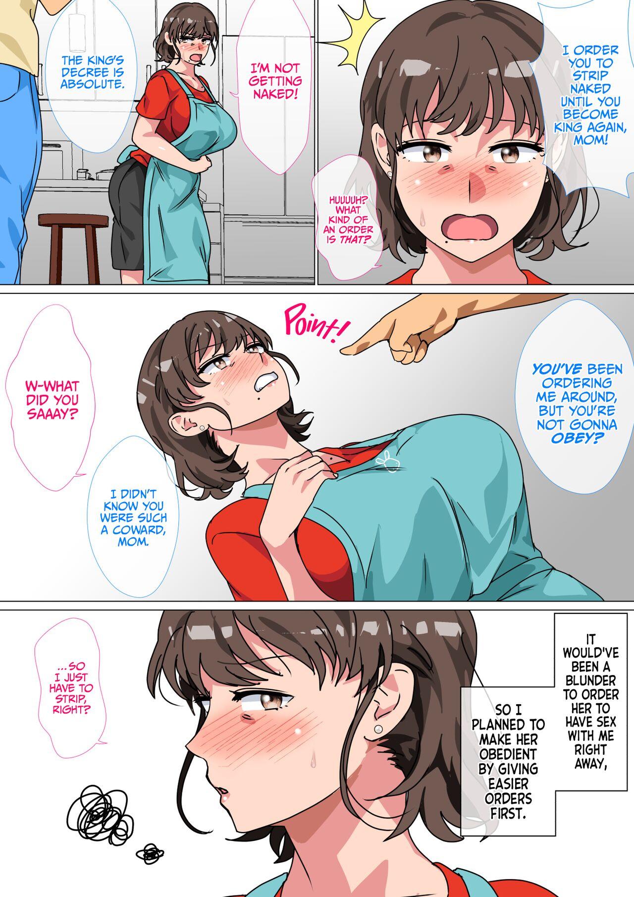 Ousama Game no Meirei de Haha to Sex Shita Hanashi | I Ordered My Mom to Have Sex with Me in King's Game 13