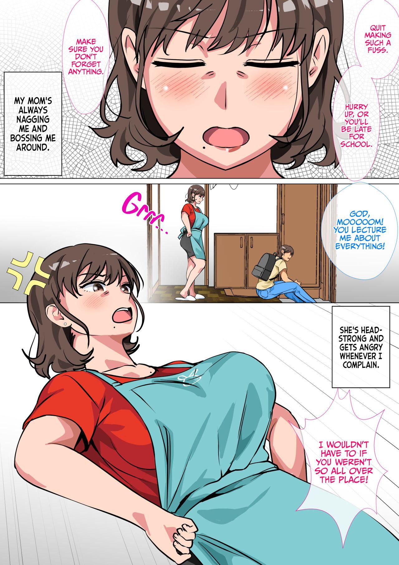 Workout Ousama Game no Meirei de Haha to Sex Shita Hanashi | I Ordered My Mom to Have Sex with Me in King's Game - Original Riding - Page 3