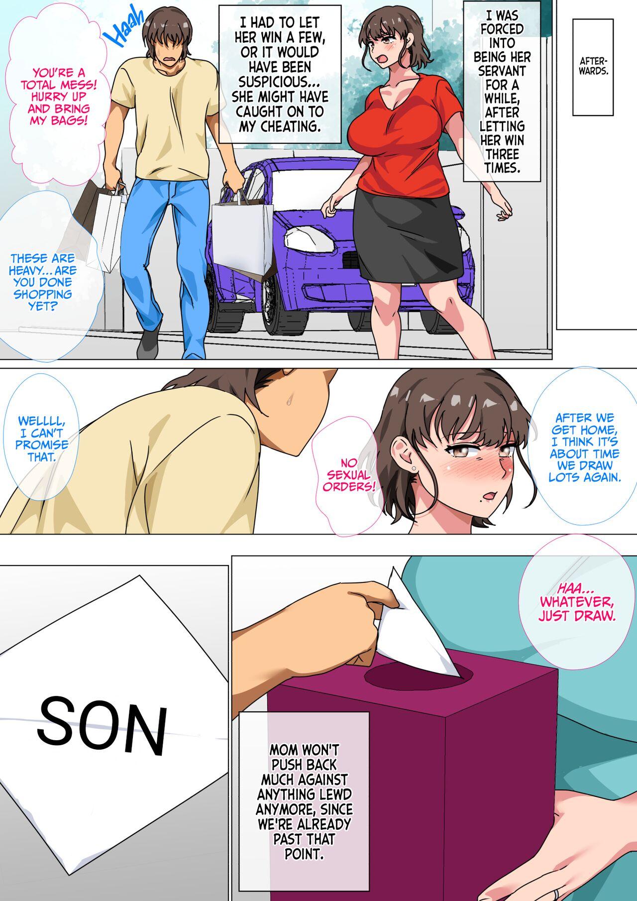 Ousama Game no Meirei de Haha to Sex Shita Hanashi | I Ordered My Mom to Have Sex with Me in King's Game 47