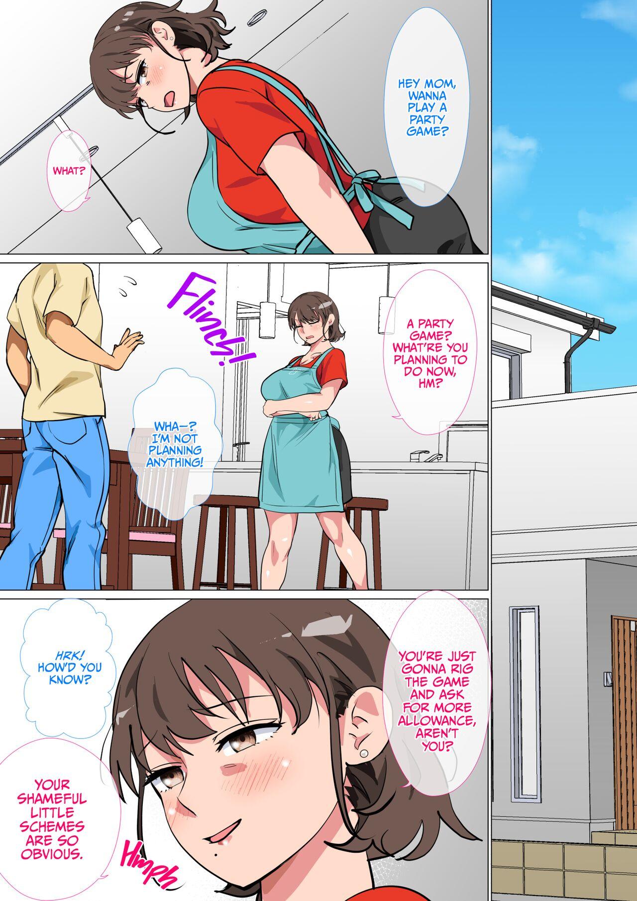 Workout Ousama Game no Meirei de Haha to Sex Shita Hanashi | I Ordered My Mom to Have Sex with Me in King's Game - Original Riding - Page 6
