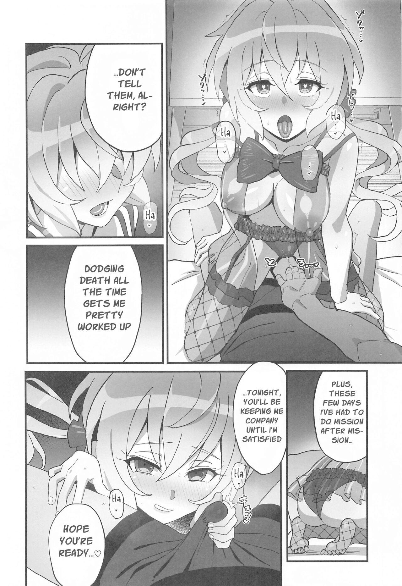 Slapping Yukine no | Yukine's - Senki zesshou symphogear Suruba - Page 5