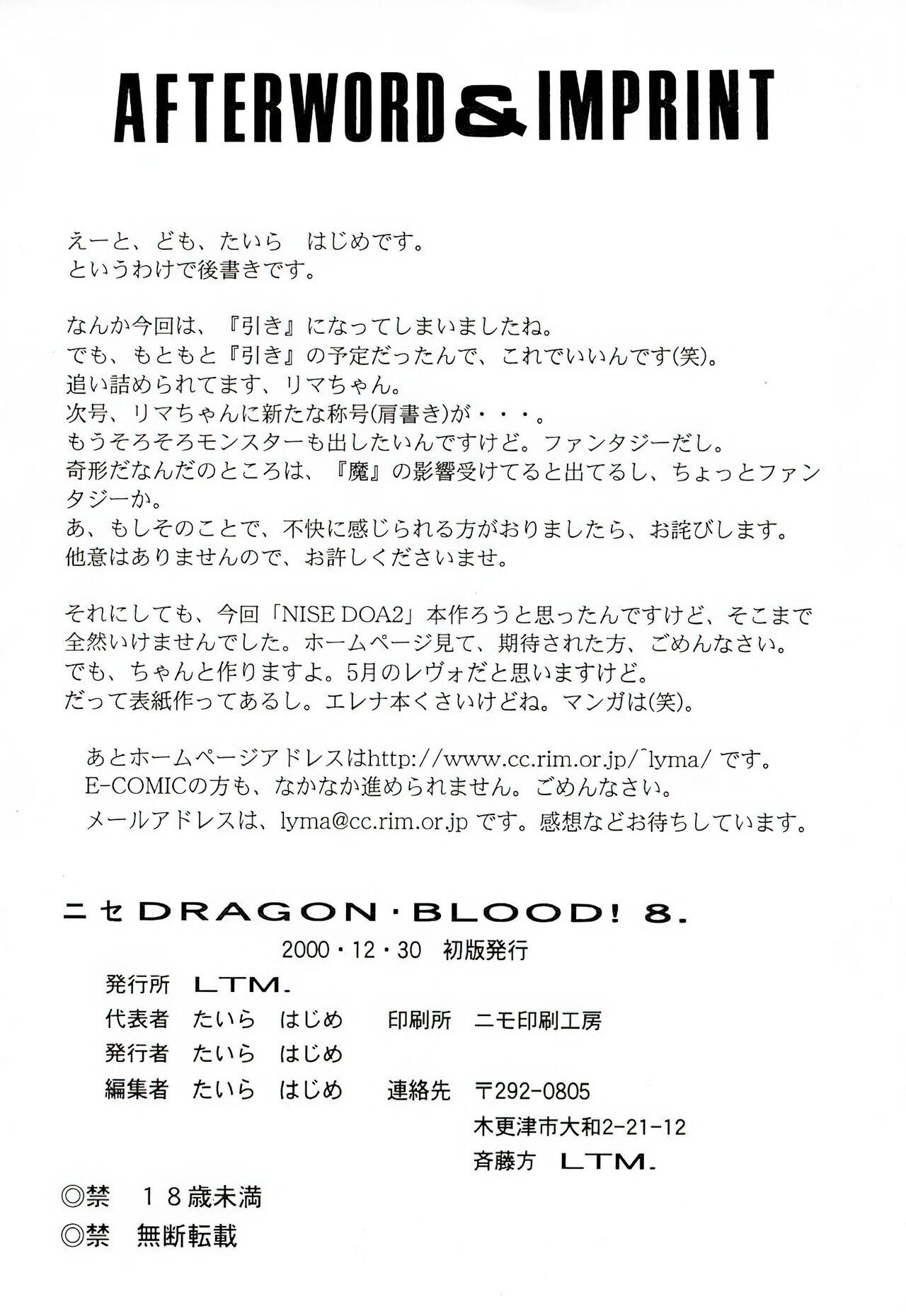 Nise DRAGON・BLOOD! 8. 47