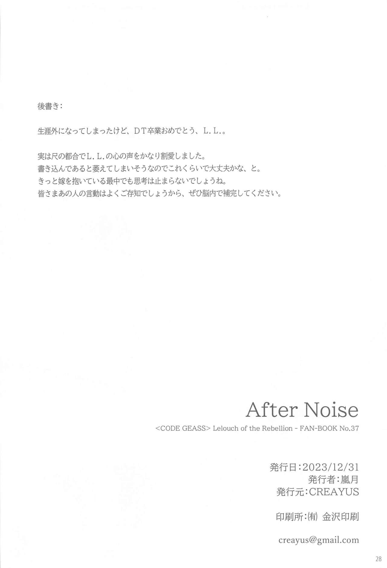 After Noise 27