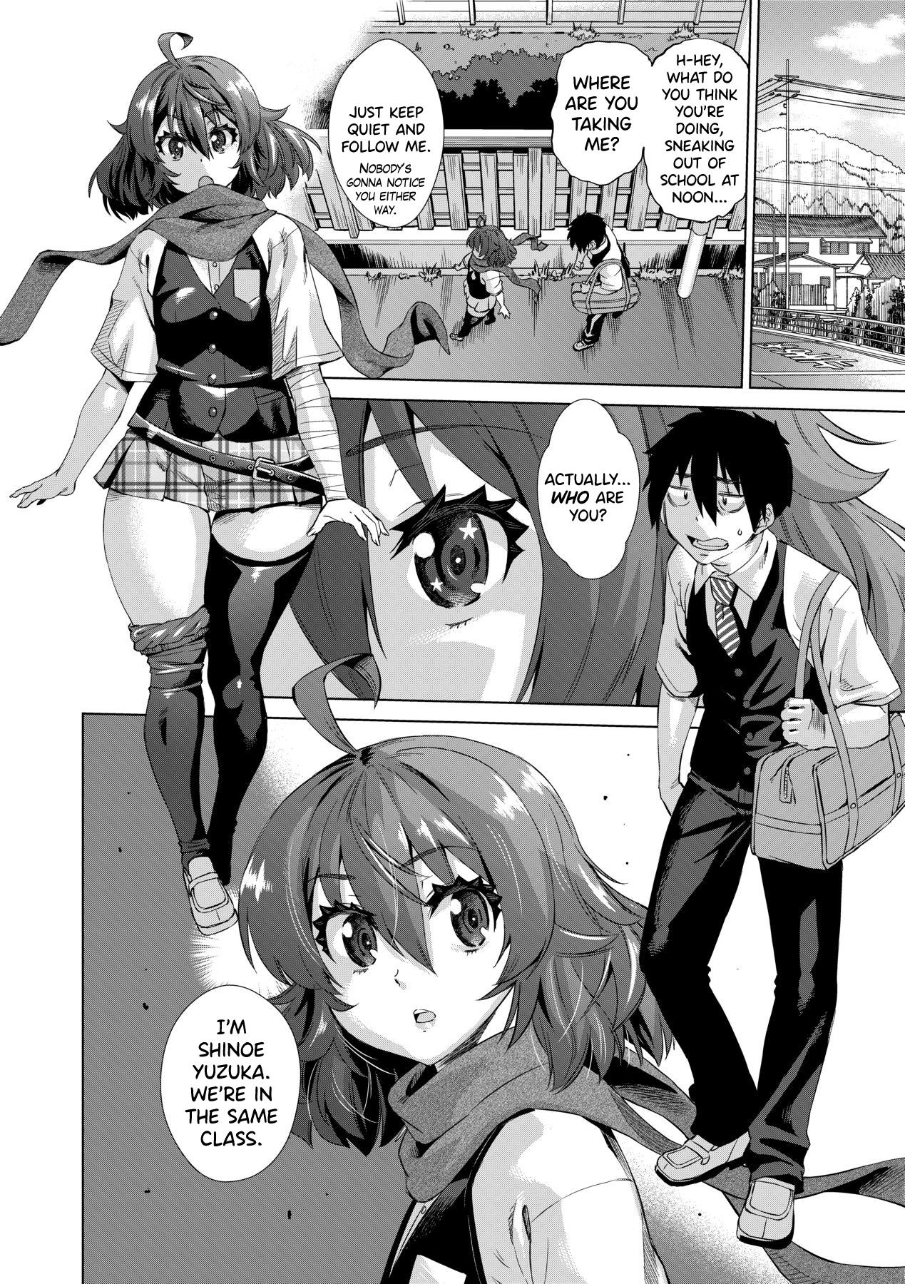 Jagan no Saimin Inryoku de Seitokai Les Joshi-tachi no Shojo o Kyousei Rape!! Ch.1 9