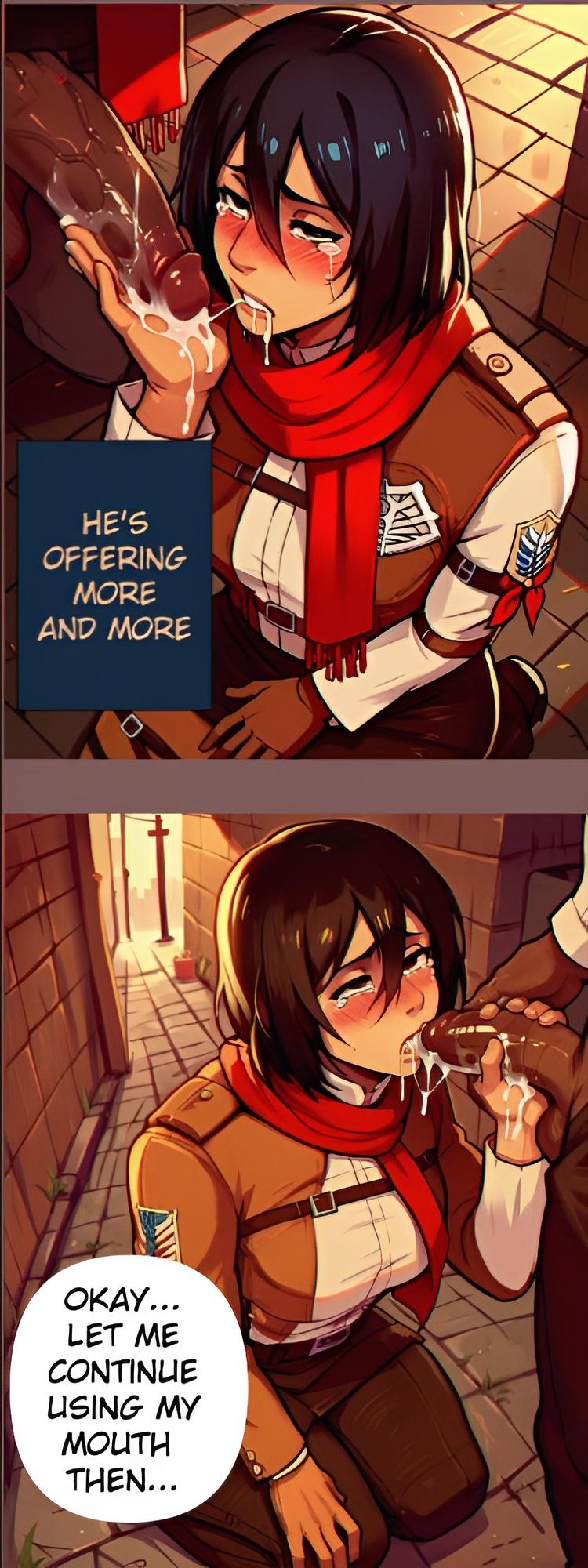 Mikasa Debauched Life 13