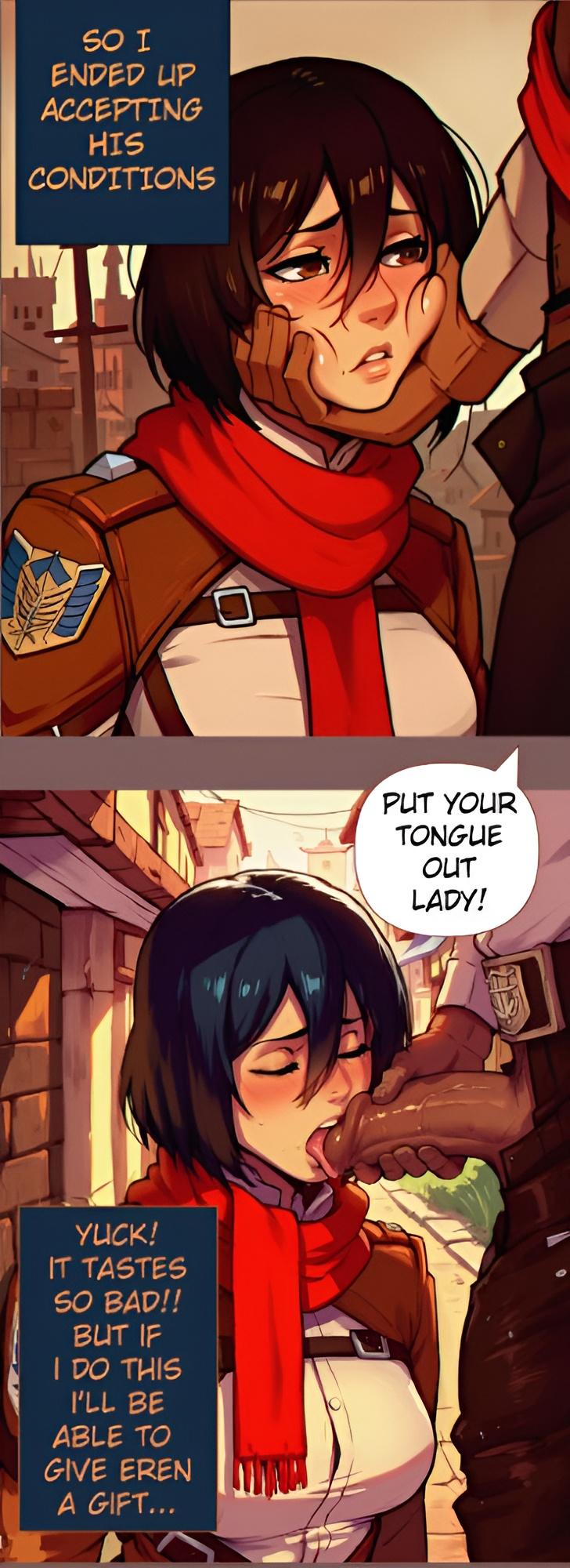 Mikasa Debauched Life 8