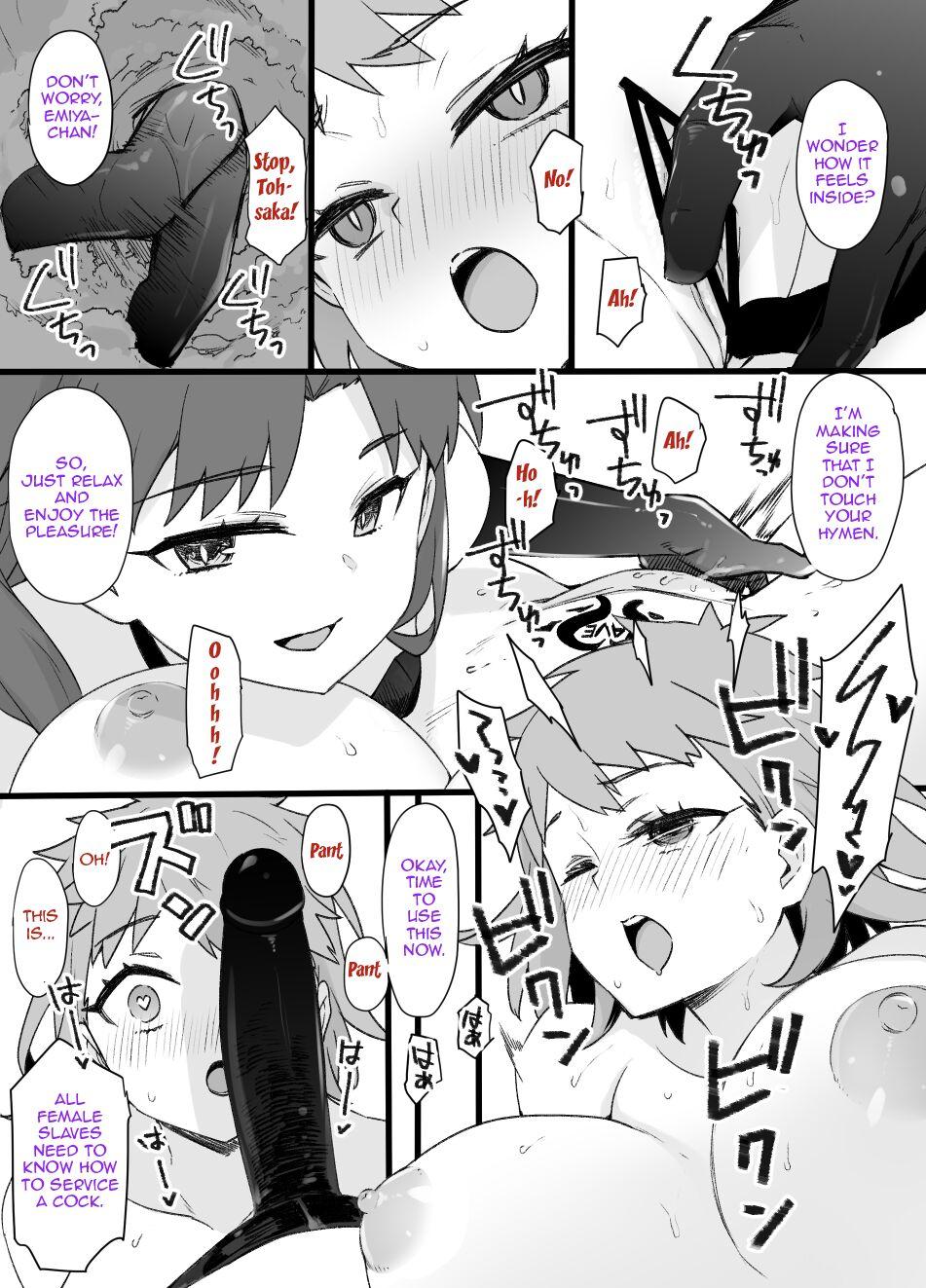 A manga about Shirou Emiya who went to save Rin Tohsaka from captivity and is transformed into a female slave through physical feminization and brainwashing[Fate/ stay night) 5