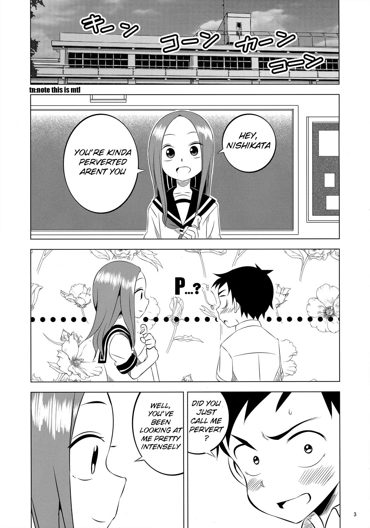 (C91) [Kakohimenoutuwa (Yuumazume)] Kyou mo Nishikata-kun wa Takagi-san ni Misukasareteru 2 (Karakai Jouzu no Takagi-san) 1