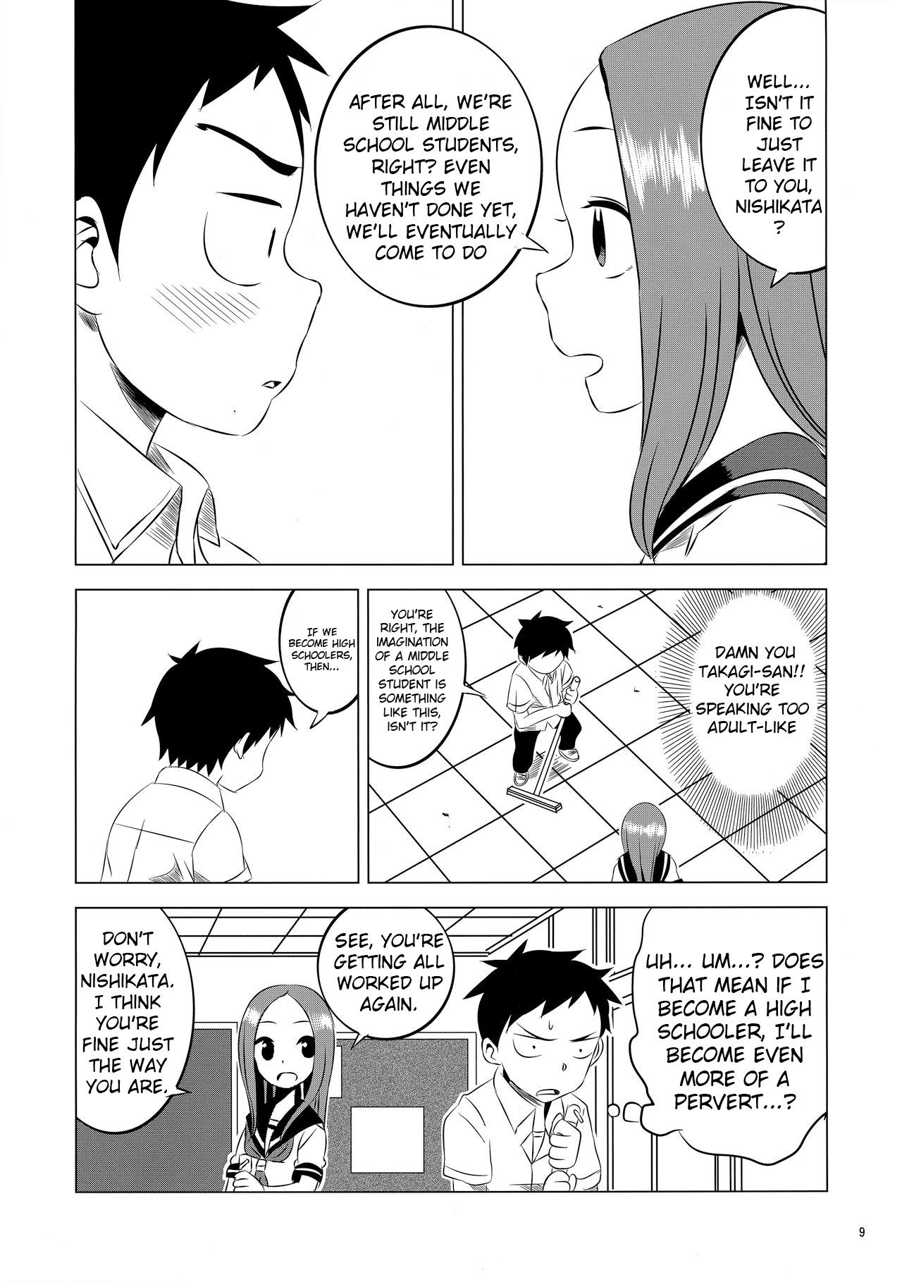 (C91) [Kakohimenoutuwa (Yuumazume)] Kyou mo Nishikata-kun wa Takagi-san ni Misukasareteru 2 (Karakai Jouzu no Takagi-san) 7