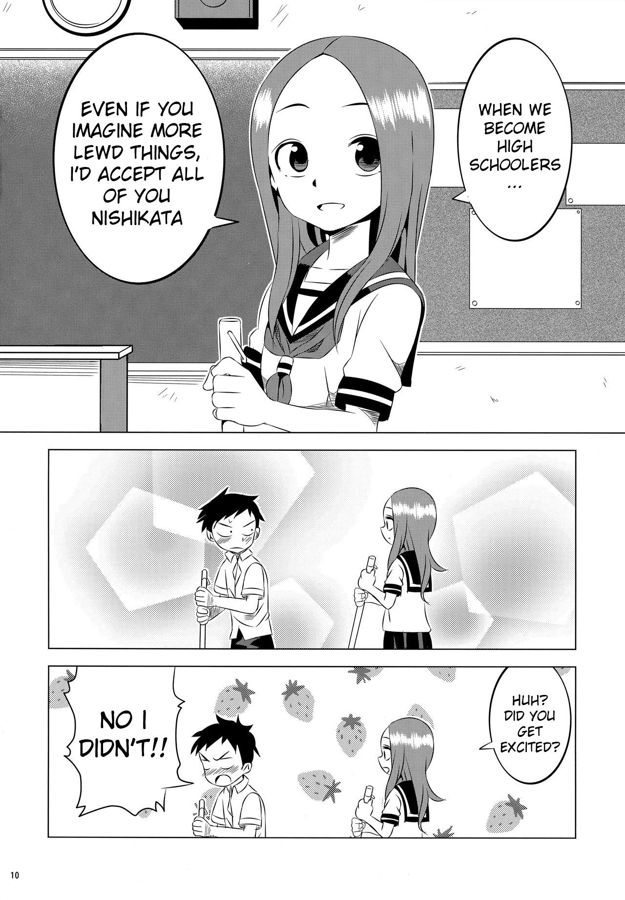 (C91) [Kakohimenoutuwa (Yuumazume)] Kyou mo Nishikata-kun wa Takagi-san ni Misukasareteru 2 (Karakai Jouzu no Takagi-san) 8