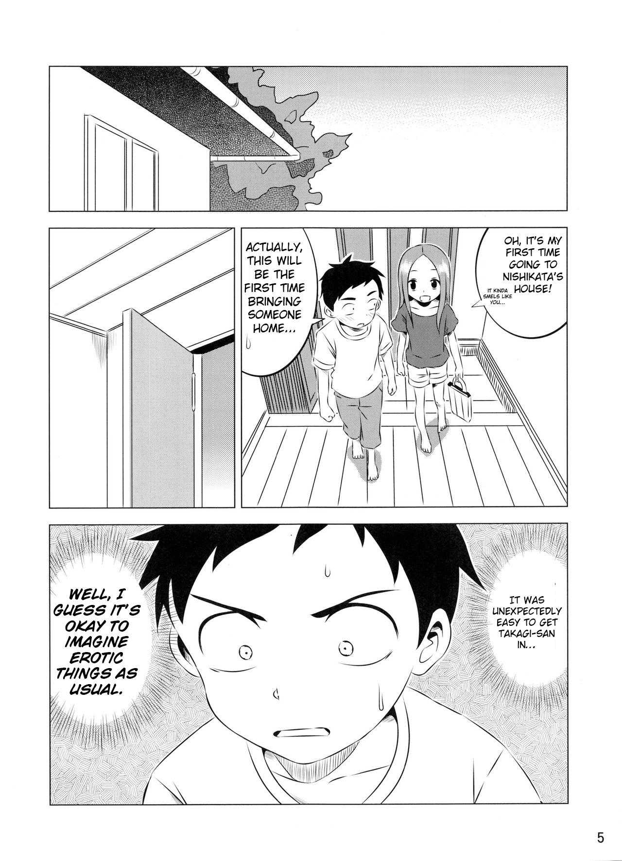 (COMIC1☆11) [Kakohimenoutuwa (Yuumazume)] Kyou mo Nishikata-kun wa Takagi-san ni Misukasareteru 3 (Karakai Jouzu no Takagi-san) [English] [Leopold II Scans] 4