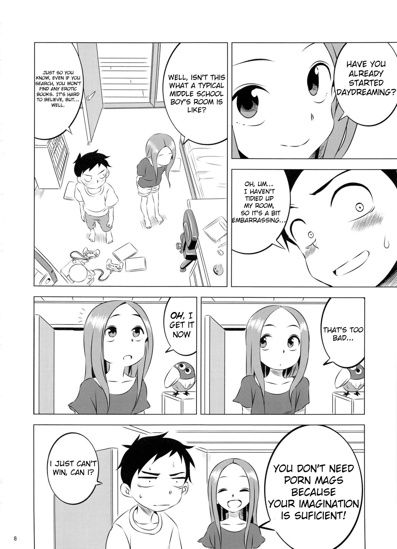 (COMIC1☆11) [Kakohimenoutuwa (Yuumazume)] Kyou mo Nishikata-kun wa Takagi-san ni Misukasareteru 3 (Karakai Jouzu no Takagi-san) [English] [Leopold II Scans] 7