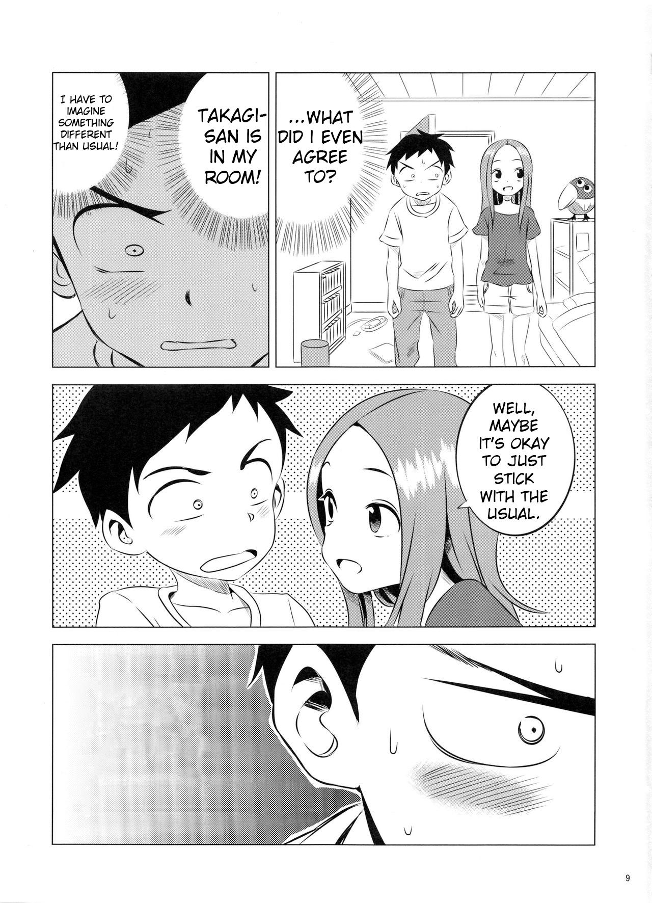 (COMIC1☆11) [Kakohimenoutuwa (Yuumazume)] Kyou mo Nishikata-kun wa Takagi-san ni Misukasareteru 3 (Karakai Jouzu no Takagi-san) [English] [Leopold II Scans] 8