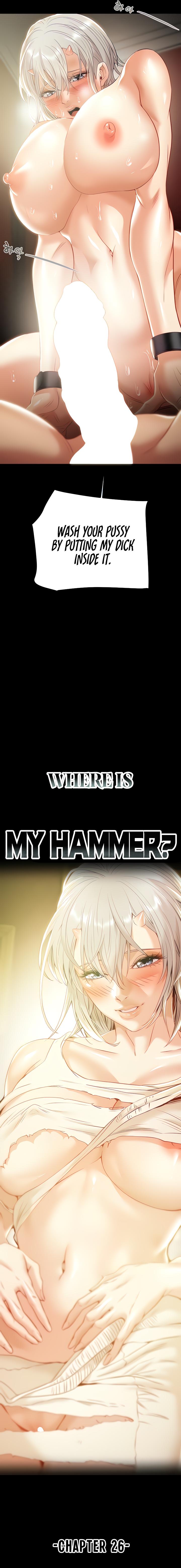 Where Is My Hammer? 341