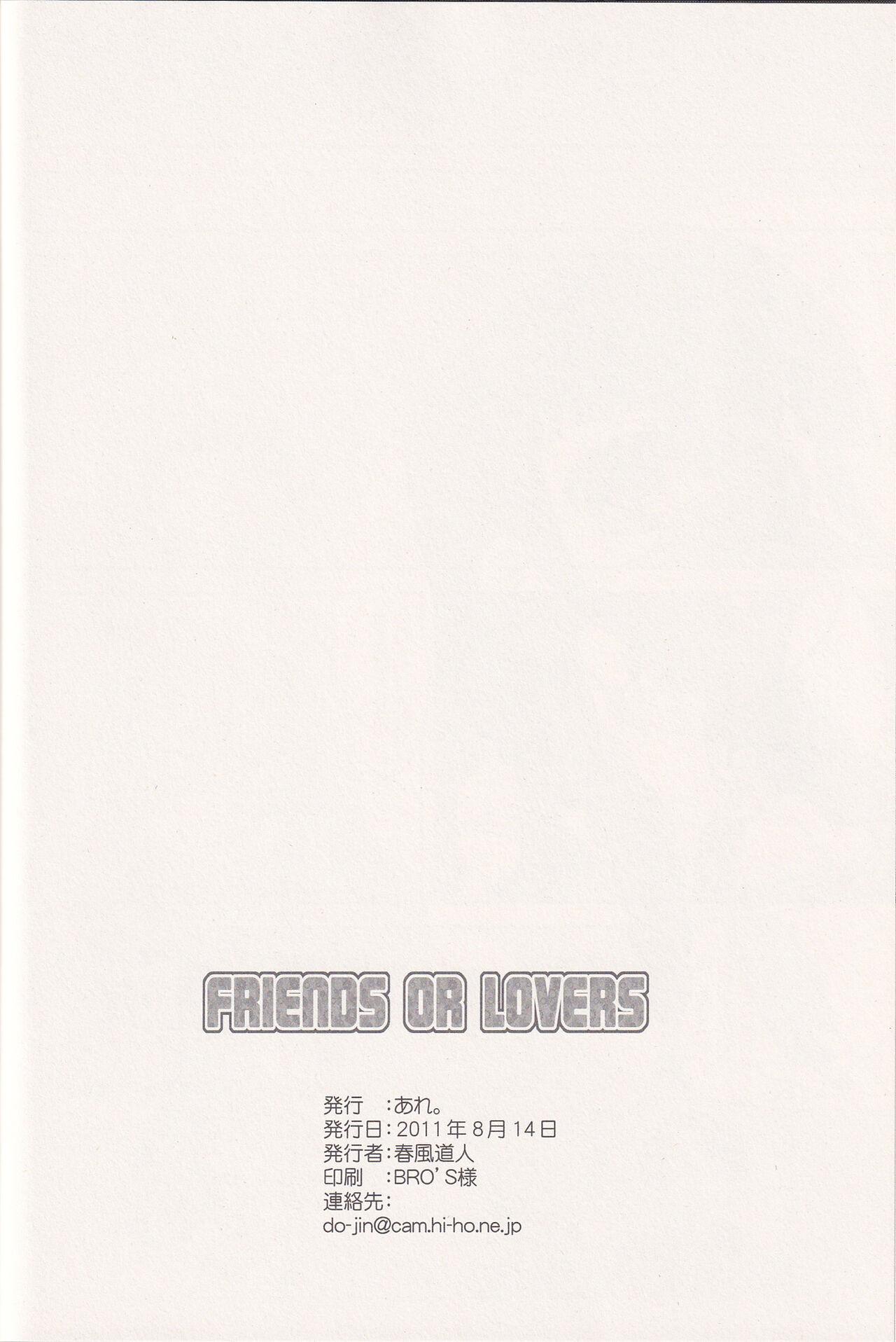 FRIENDS OR LOVERS 24