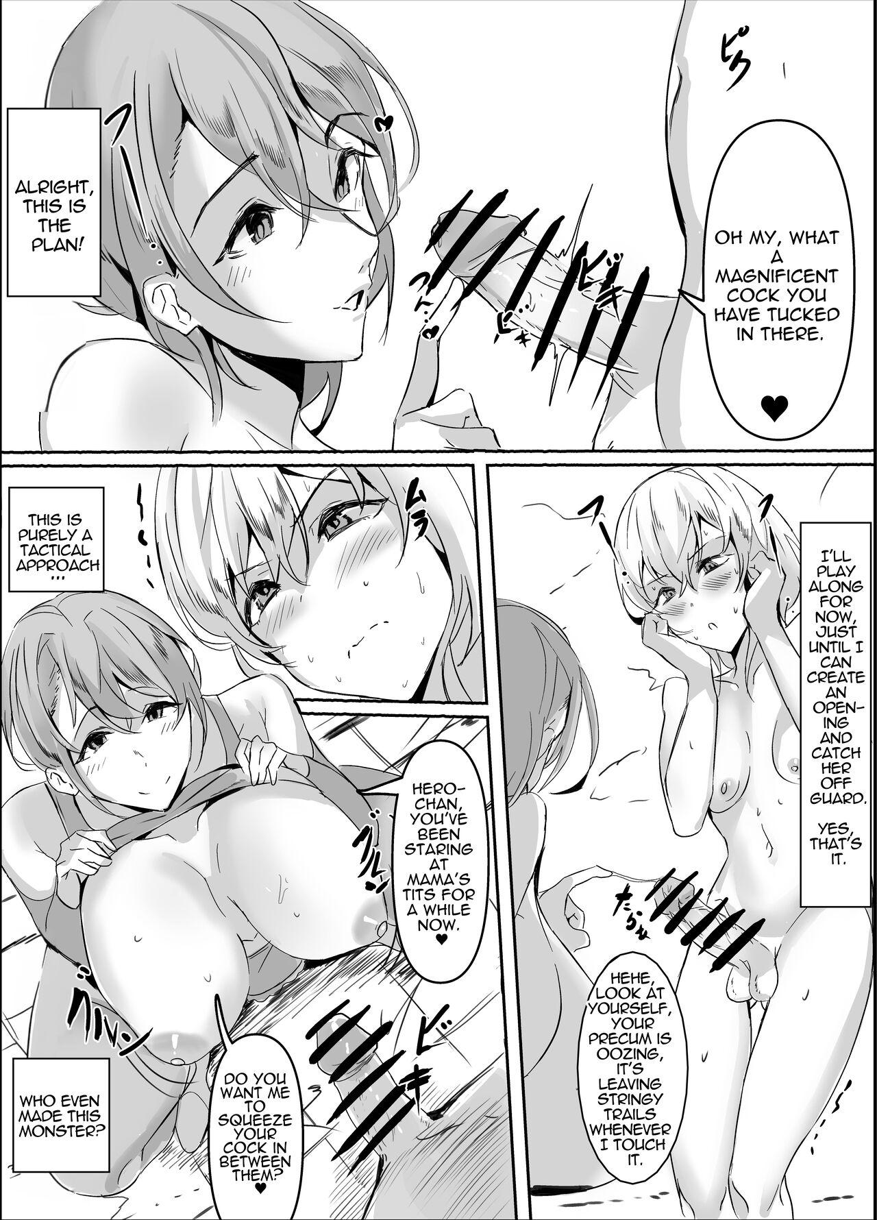 Futanari Hero VS Lewd Mama Monster - Page 6