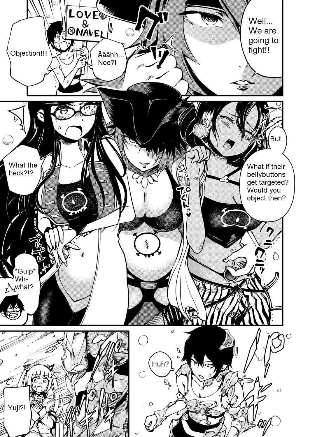 Sentones Soukai no Heso Kaizoku Ch. 3 large fire small ice | Navel Fetish Pirates 3 Chibola - Picture 2