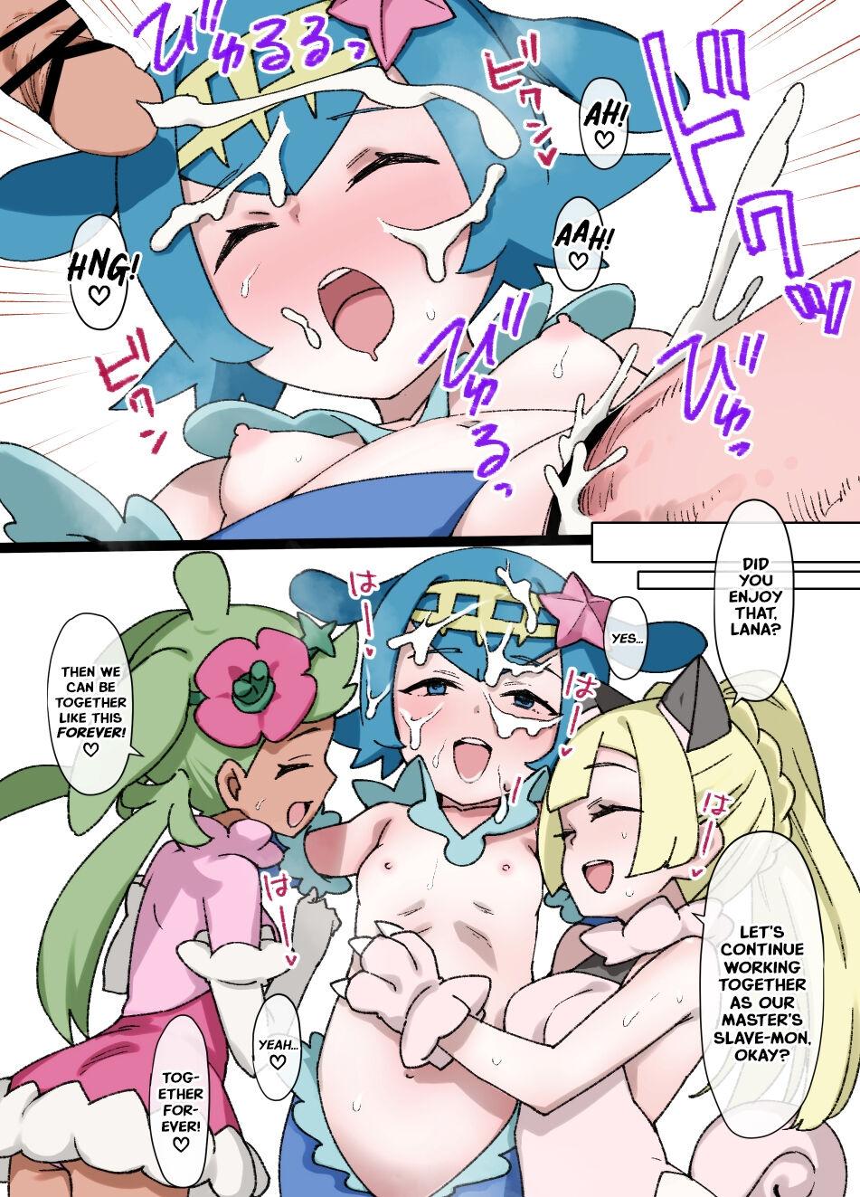 [Kusayarou] Slave Ball Sennou ~Suiren & Ashimari Hen~ | Slave Ball Brainwashing: Lana and Popplio (Pokémon Sun and Moon) [English] 12