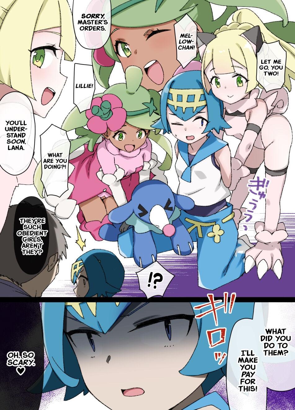 Pussyfucking [Kusayarou] Slave Ball Sennou ~Suiren & Ashimari Hen~ | Slave Ball Brainwashing: Lana and Popplio (Pokémon Sun and Moon) [English] - Pokemon | pocket monsters Boobies - Picture 3