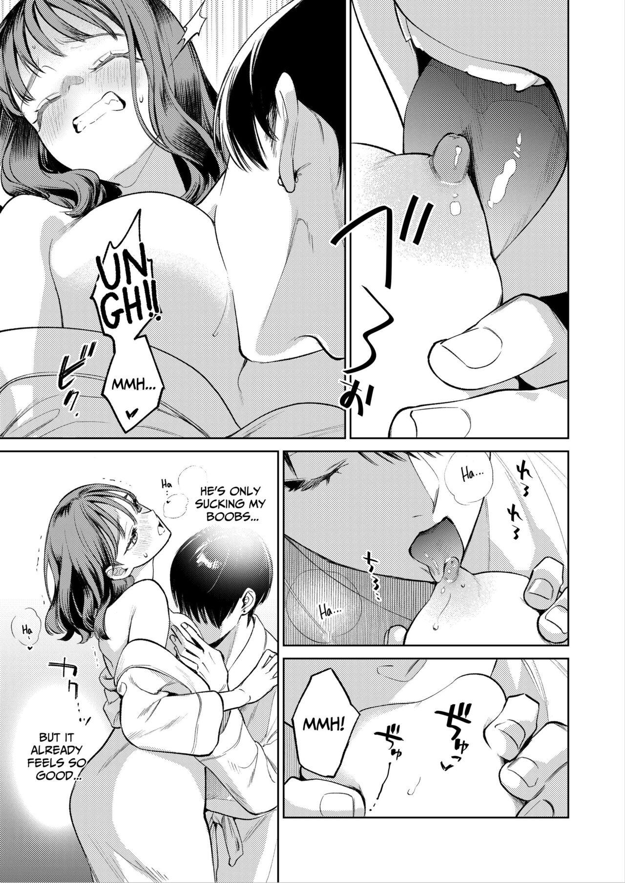 [THE Waidan (Uruh Akua)] Senpai, Sonna no Shiranai desu ~Bansou shite ita Kare no Yubi wa Ima, Watashi no Naka o Midashiteru~ | Senpai, I Don't Know About That - His Fingers That Were Accompaniment are now Disturbing my Vagina [English] 27