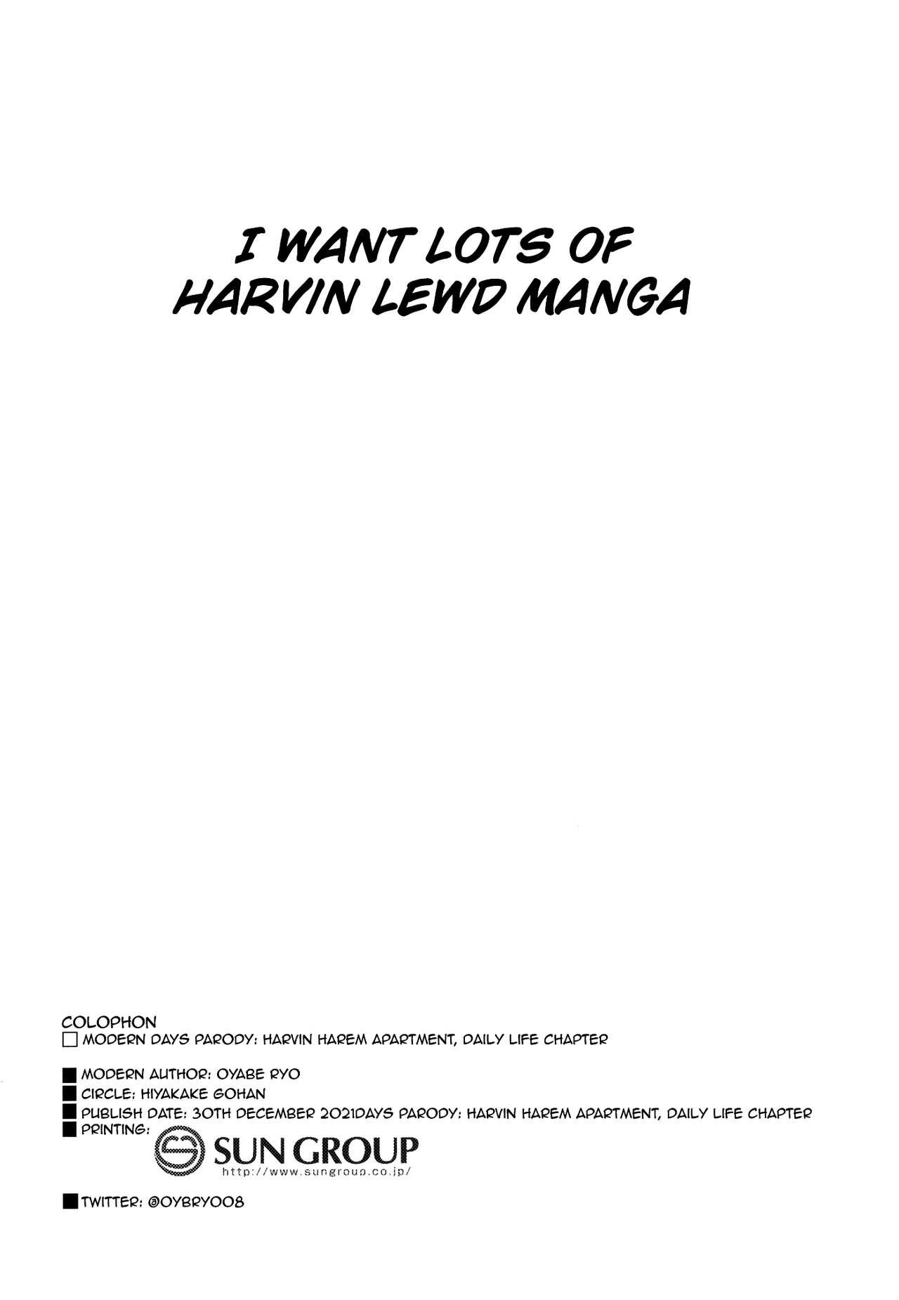 GenParo Harvin Harem Apartment Nichijou Hen | Harvin Harem Apartment Parody Set In Modern Times - Everyday Life Edition 21