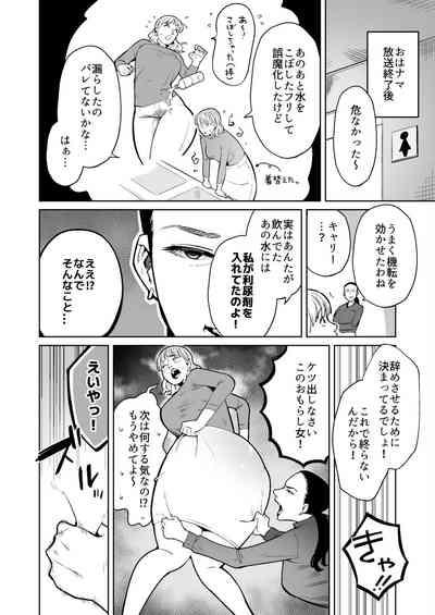同僚の罠で公開脱糞した人妻女子アナウンサー 8