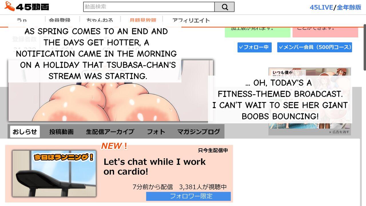 Tsubasa no Chounyuu Channel Haishin-chuu! | Like and Subscribe to Subasa's Breast Growth 170