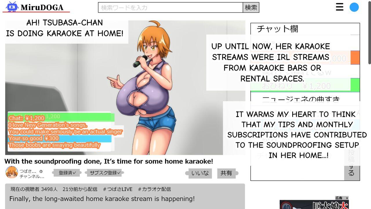 Tsubasa no Chounyuu Channel Haishin-chuu! | Like and Subscribe to Subasa's Breast Growth 45