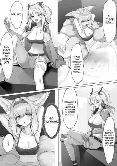 Gotsugou Nouryoku wo Te ni Ireta N*an ga, Rh*des de Mechakucha Suru Hanashi Bangaihen: S*zuran | Nyan who Gained a Convenient Ability Makes a Mess out of Rhodes Island, Extra Edition: Suzuran 8