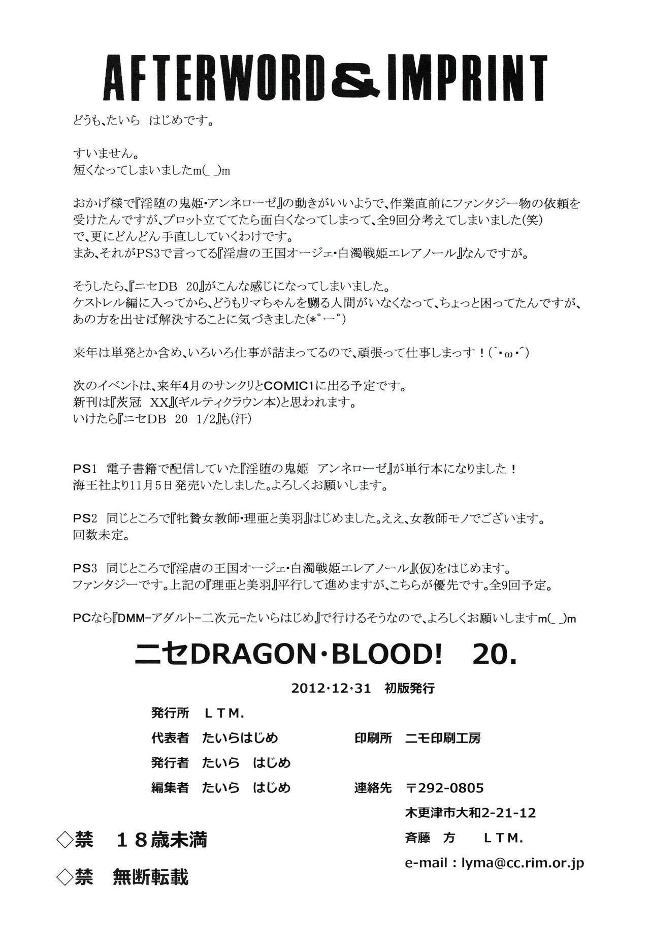 Nise DRAGON BLOOD! 20 29