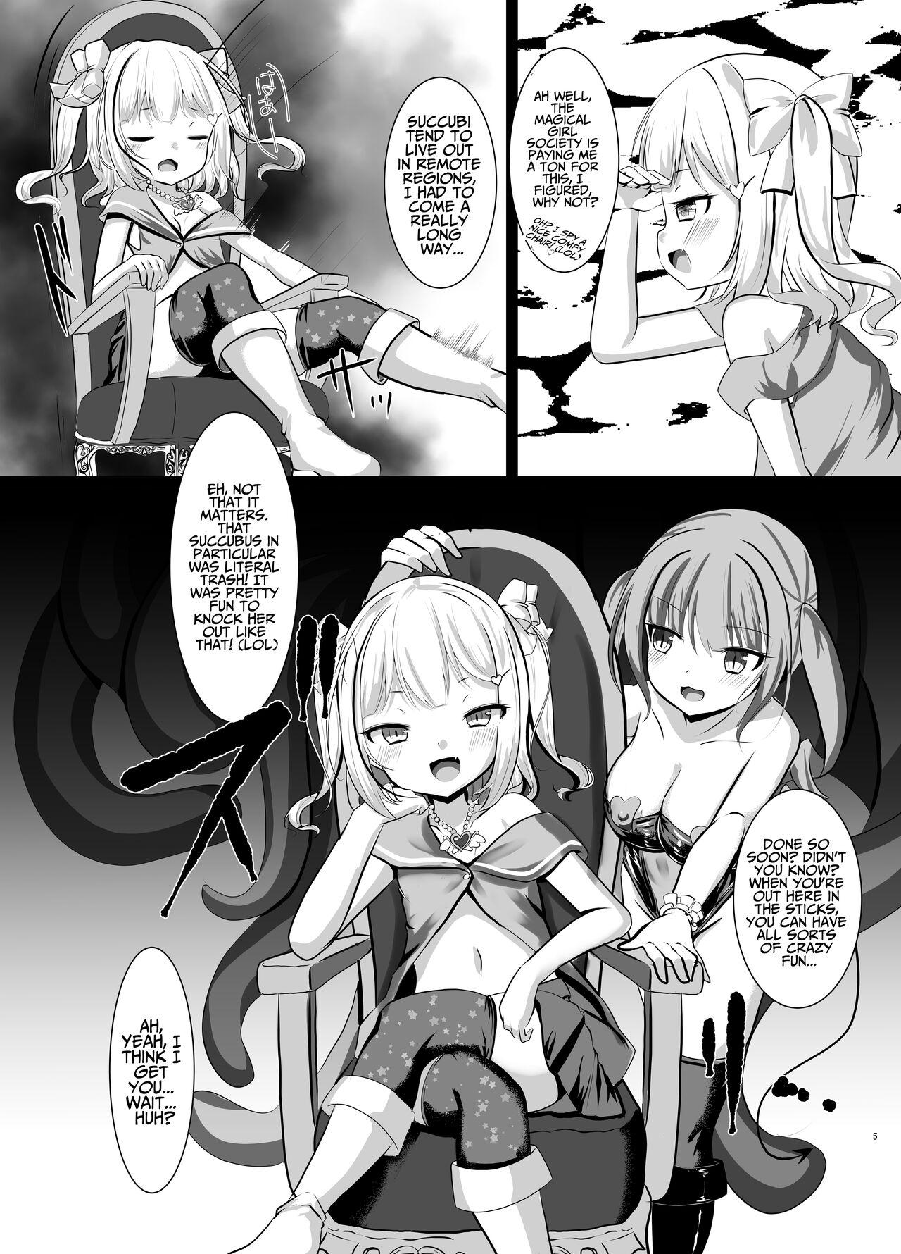 [CitruSniper (Nyaon)] Mahou Shoujo Lumia - Namaiki Shoujo Sennou Dorei Ochi - | Magical Girl Lumina ~Converting & Corrupting a Cocky Girl~ [English] [T's Translations] 4