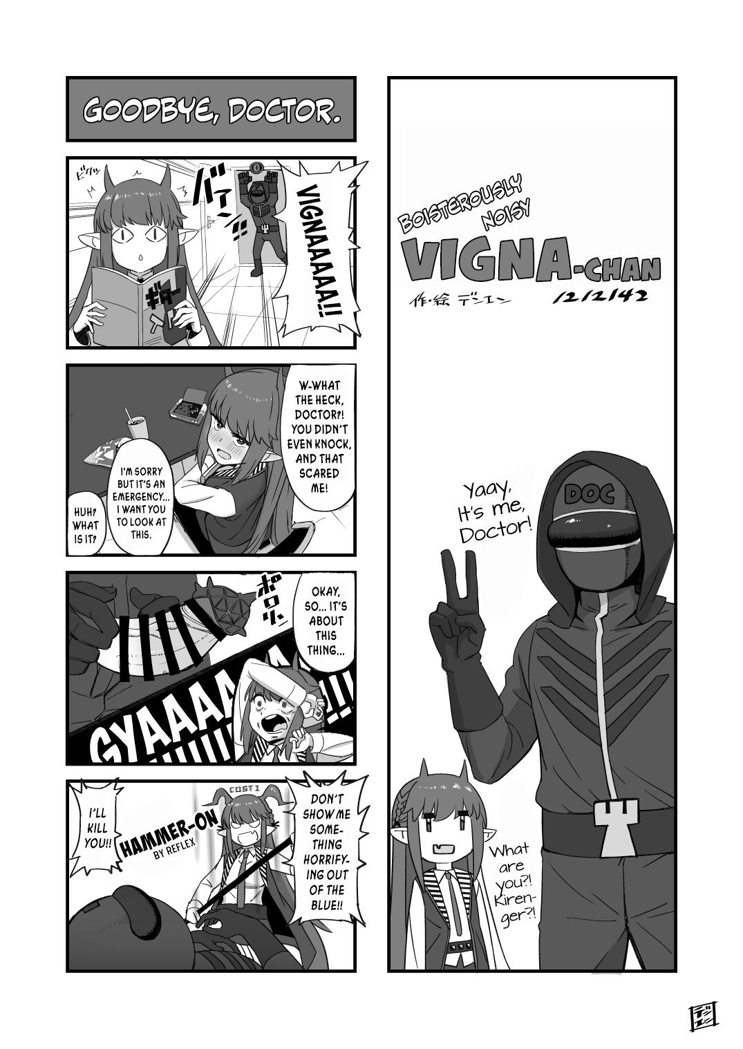 Kal'tsit Sensei no Junan: Vigna and Sussurro's Part 1