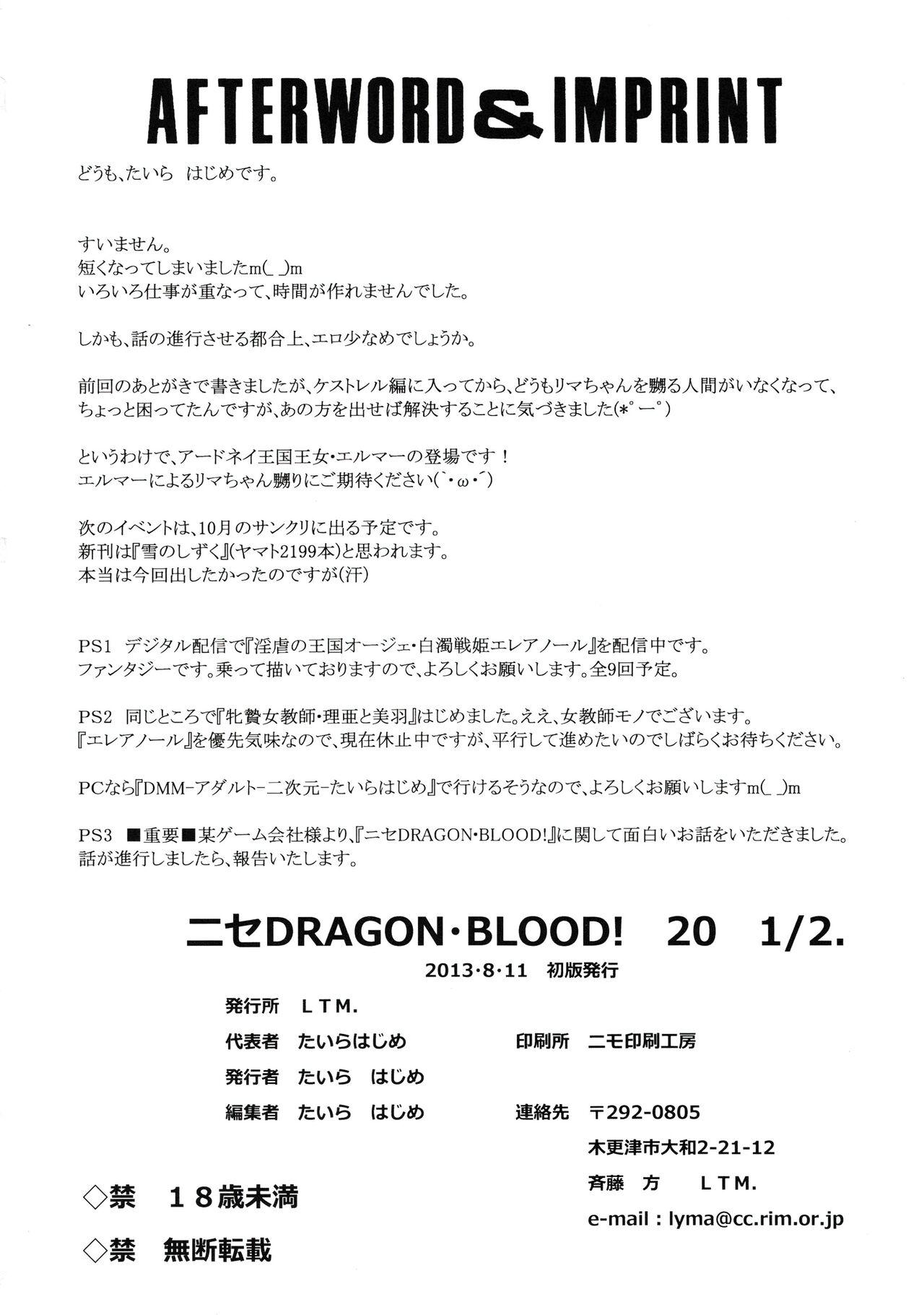 Nise DRAGON BLOOD! 20.5 32