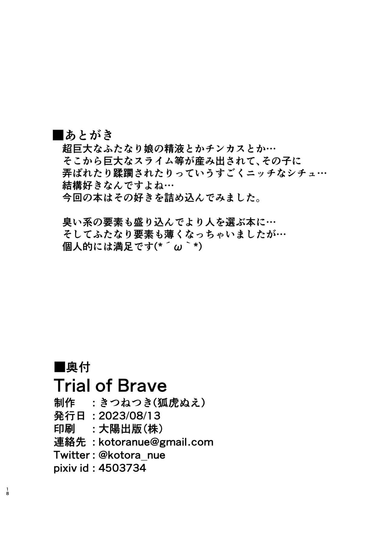 Trial of Brave 17