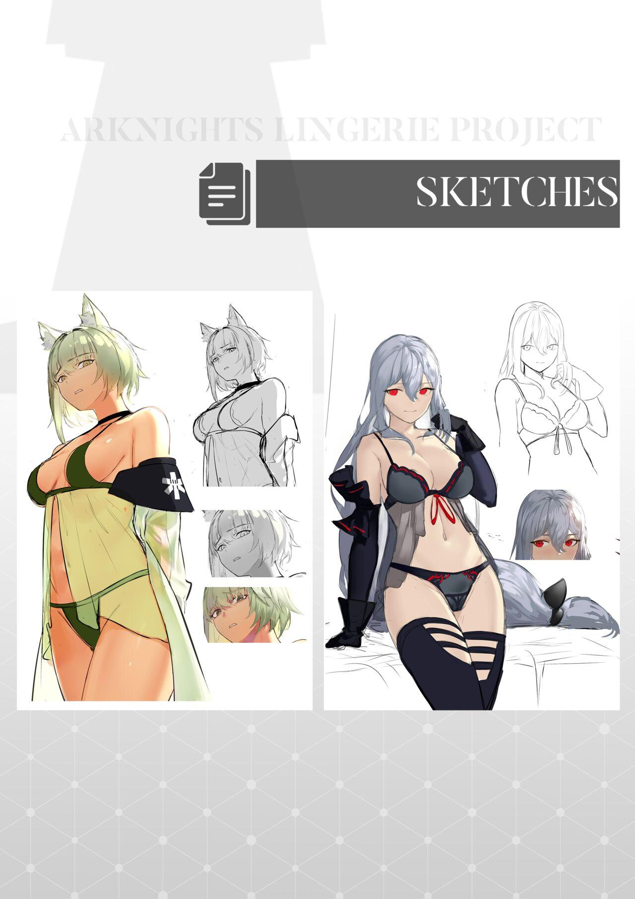 Arknights Lingerie Collaboration Fanbook 30