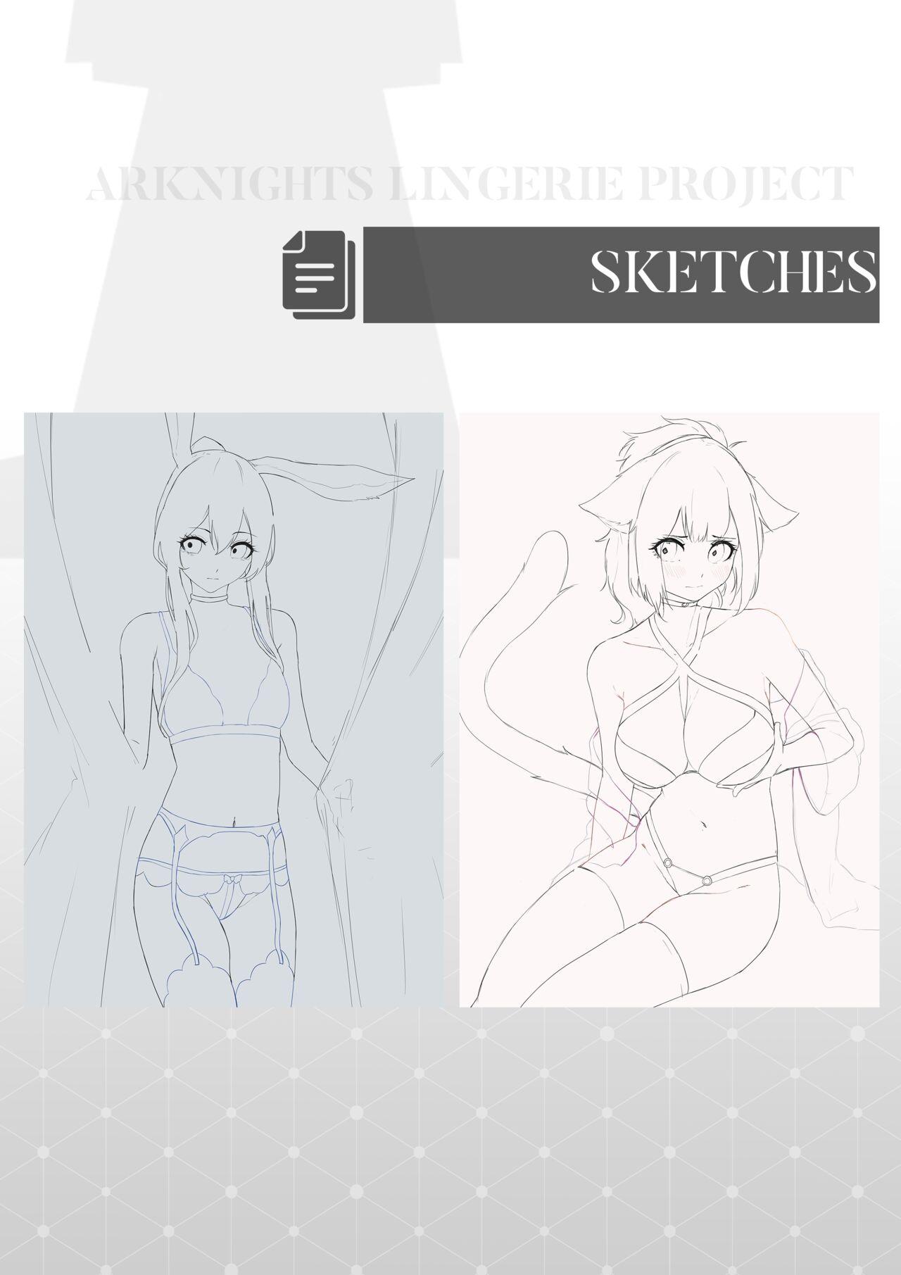 Arknights Lingerie Collaboration Fanbook 38