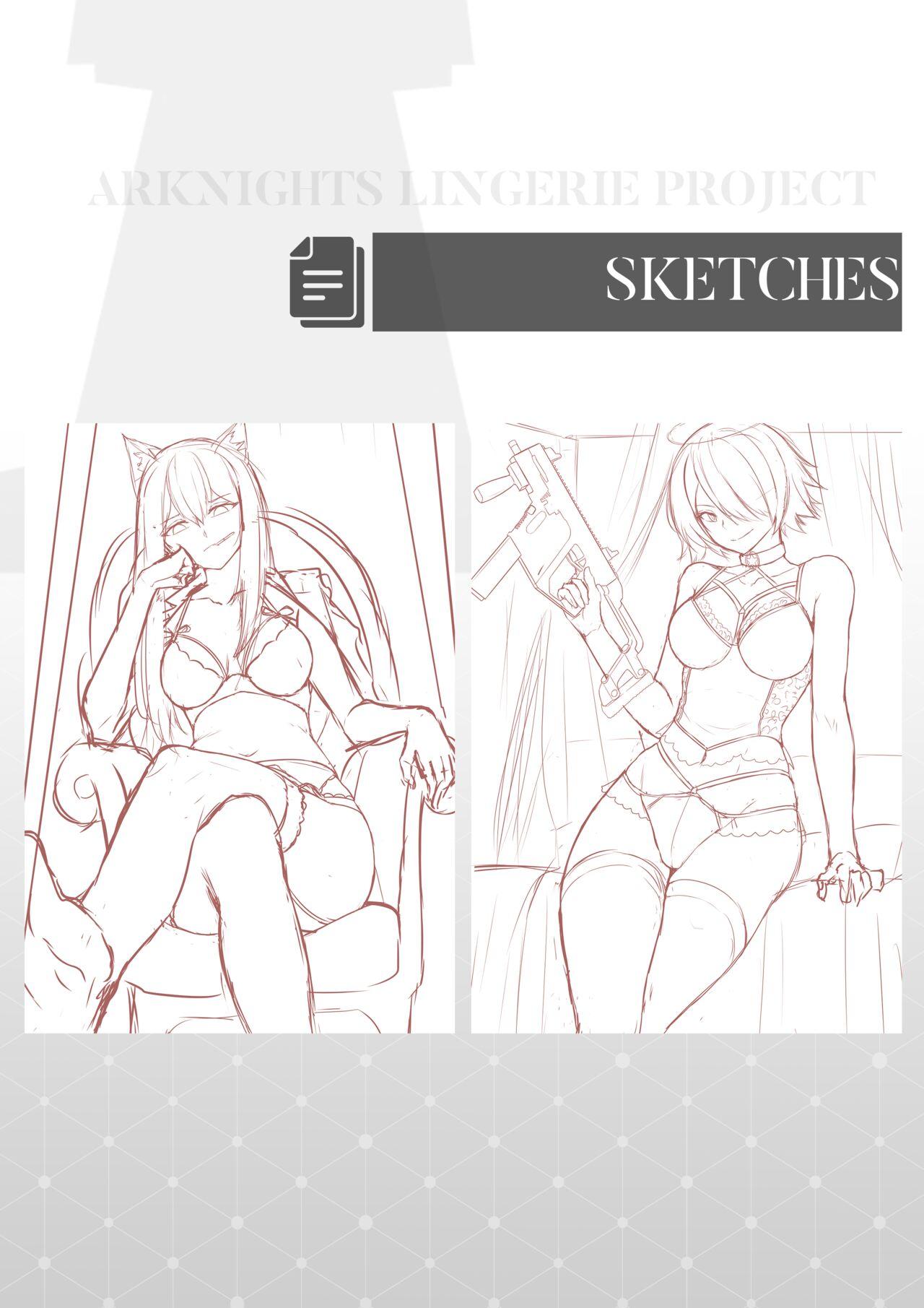 Arknights Lingerie Collaboration Fanbook 46