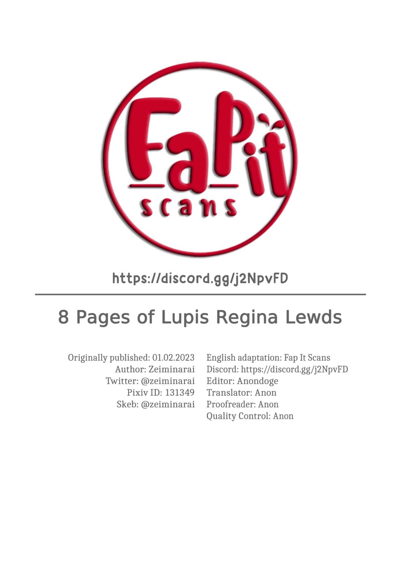 Lupusregina no Ecchi na Yatsu 8P | 8 Pages of Lupis Regina Lewds 16