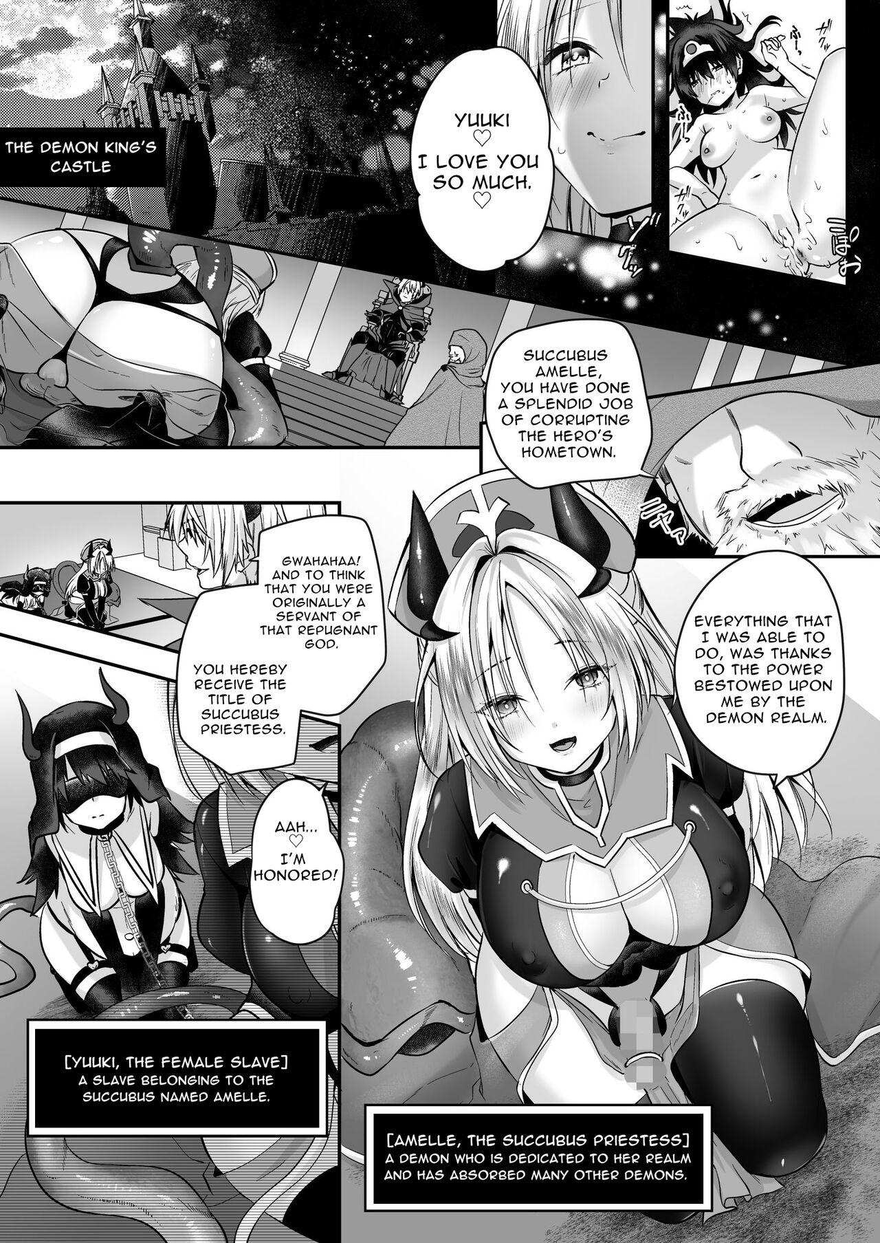 [Seika Kairaku Shoten (Eltoria, Rurimaru)] Yami Ochi Sister no Marunomi Kairaku Osen ~NTR Shi ni kuru Yatsu Zenin Marunomi Sureba Watashi no Kachida yo ne~ | Vore Pleasure Contamination of a Darkly Corrupted Cleric [English] 30