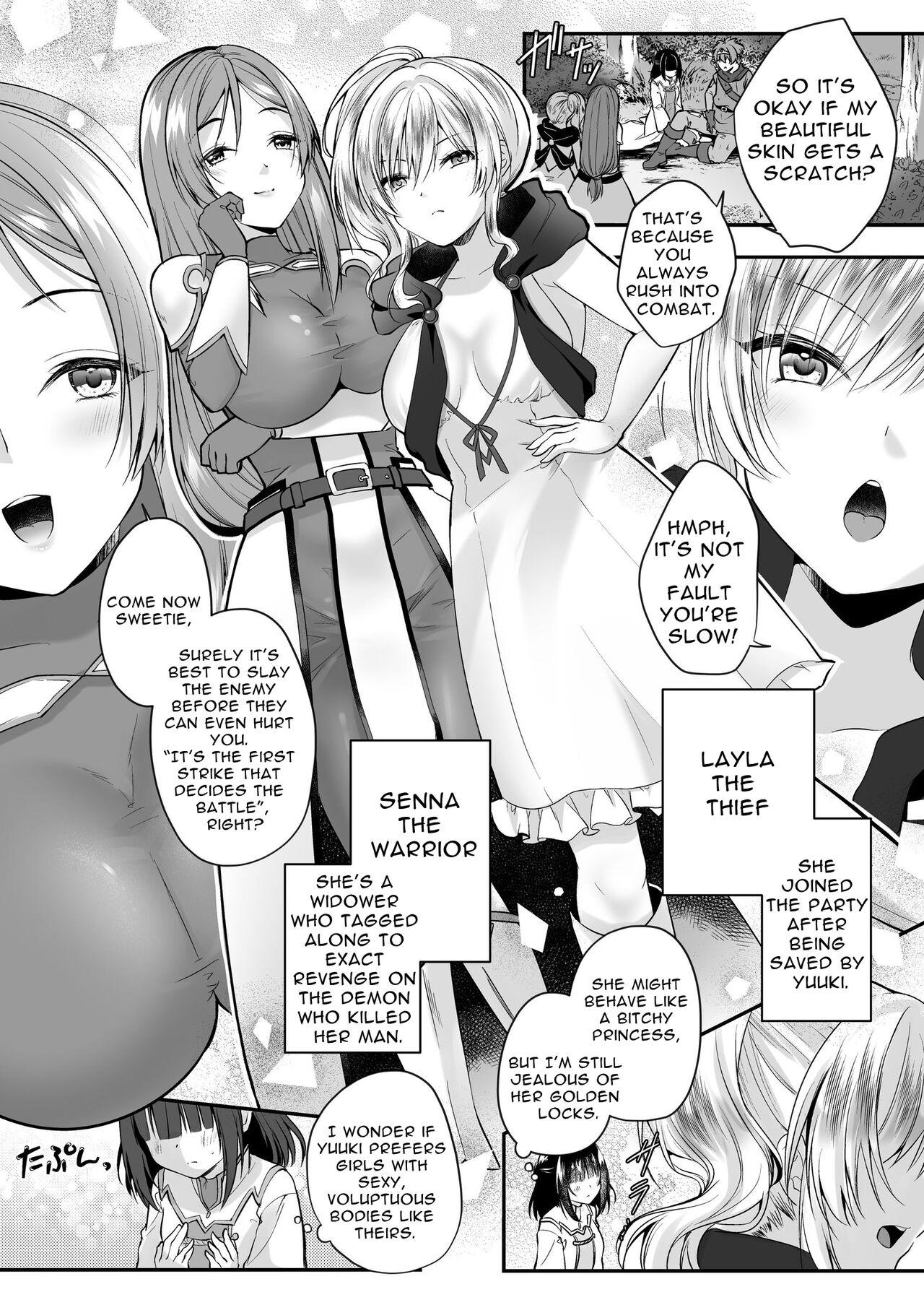 [Seika Kairaku Shoten (Eltoria, Rurimaru)] Yami Ochi Sister no Marunomi Kairaku Osen ~NTR Shi ni kuru Yatsu Zenin Marunomi Sureba Watashi no Kachida yo ne~ | Vore Pleasure Contamination of a Darkly Corrupted Cleric [English] 4