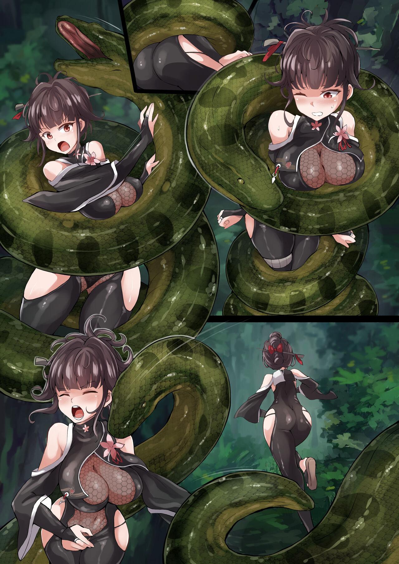 NIKKE Sakura snake peril 0