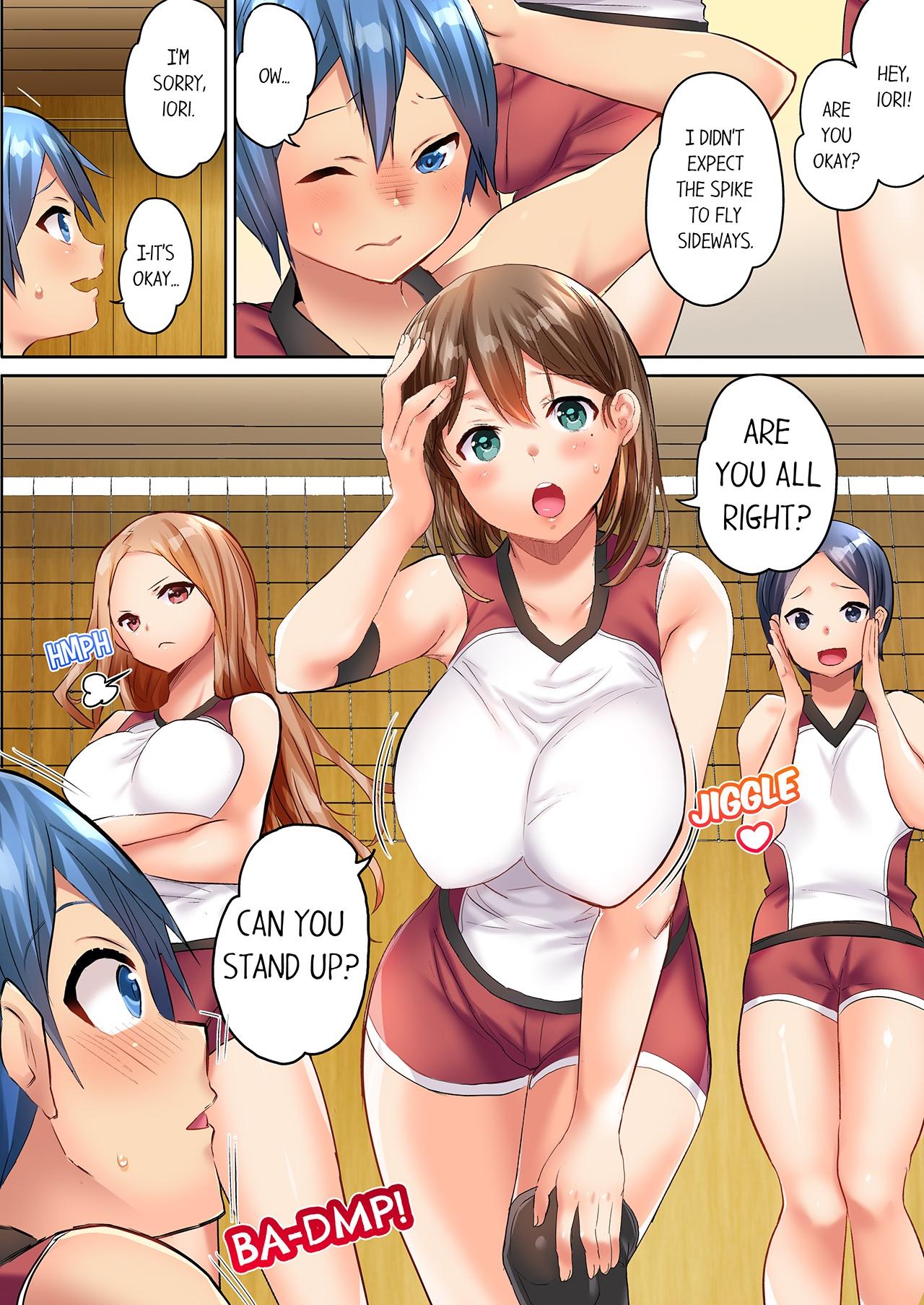 [Kazutaro] Hitozuma Volley-bu no Asedaku SEX ~Shower Abinagara Micchaku Shichau? 1 | Married Women's Volleyball Club Sweaty Sex - We're Being Glued Together While Taking A Shower? 1 [English] 2