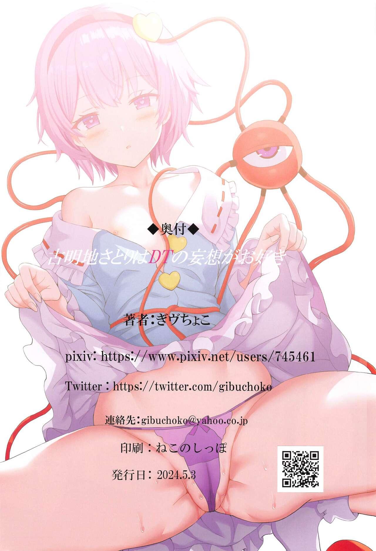 Komeiji Satori wa  DT no Mousou ga Osuki 16