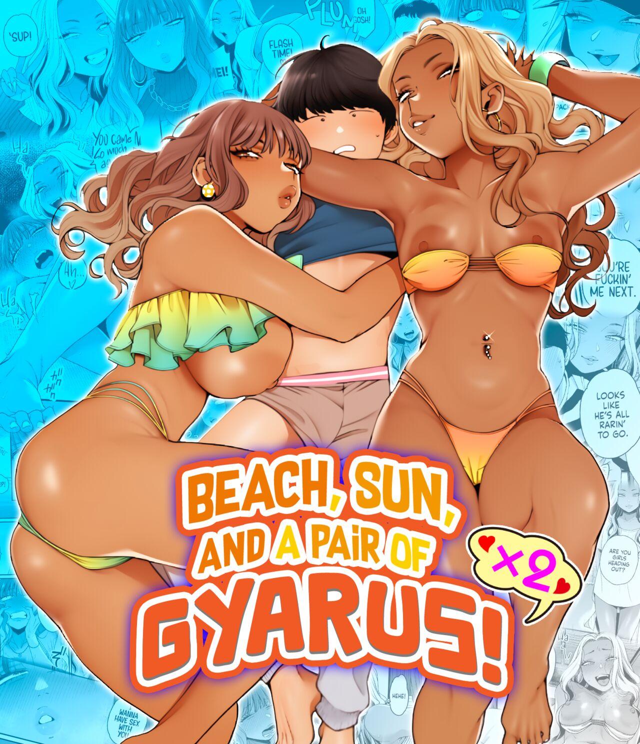 Natsu to Umi to Gal ×2 | Beach, Sun, And A Pair Of Gyarus! 0